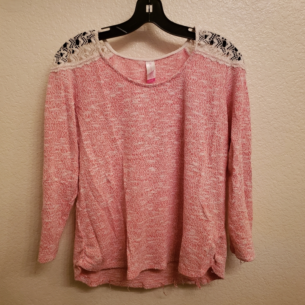 Women's Shoulder Lace Top